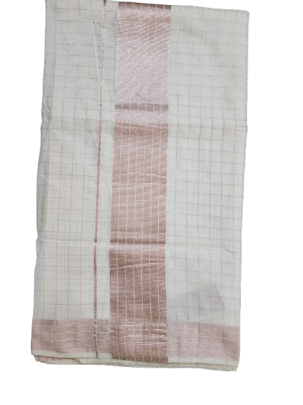 Copper Line Pattern Set Saree