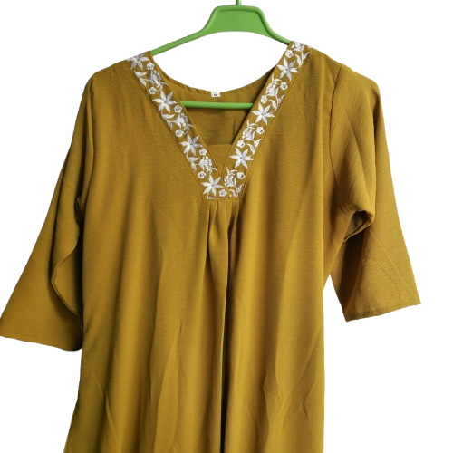Women's Long Top Cord Set