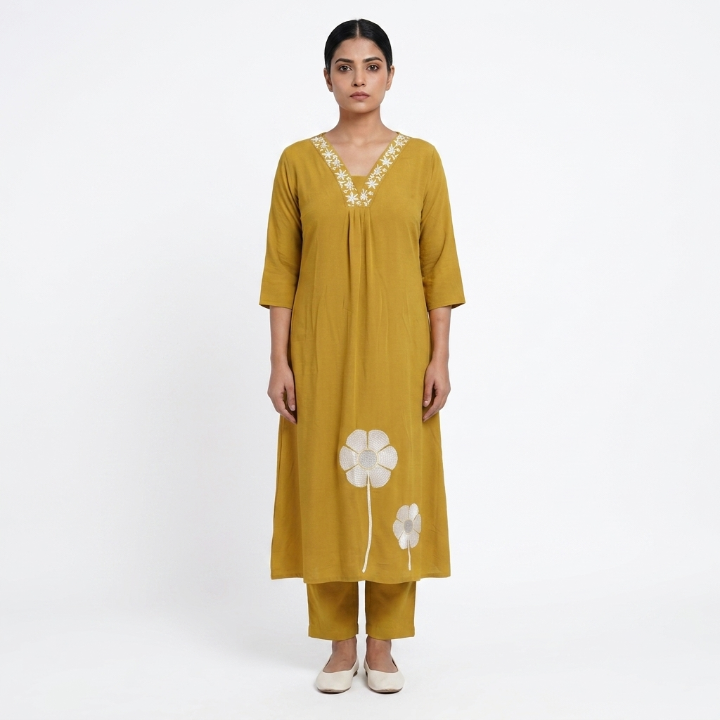 Women's Long Top Cord Set