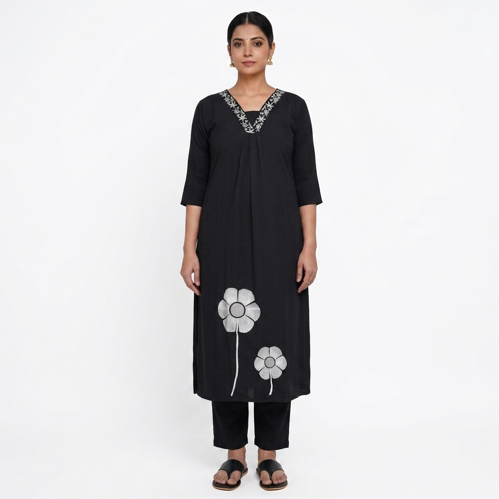 Women's Long Top Cord Set