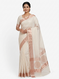 Copper Line Pattern Set Saree