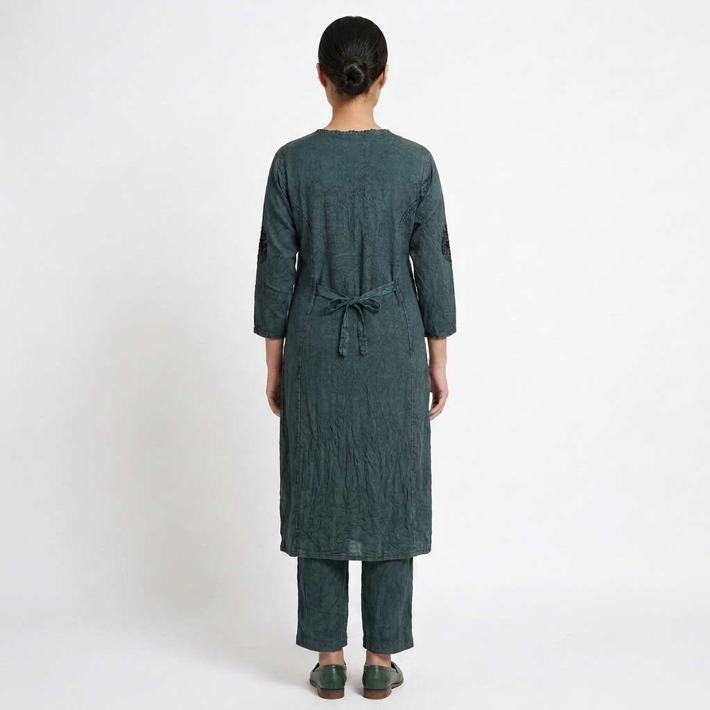 Women's Long Top Cord Set